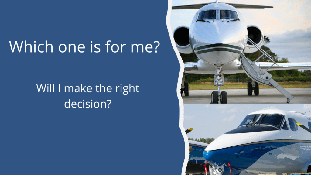 Which Aircraft is for right for me.